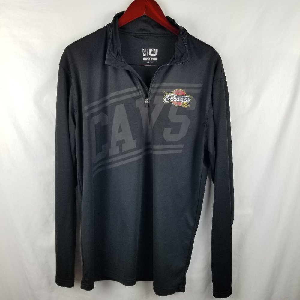Cleveland Cavaliers NBA U Pullover 1/4 zip Large